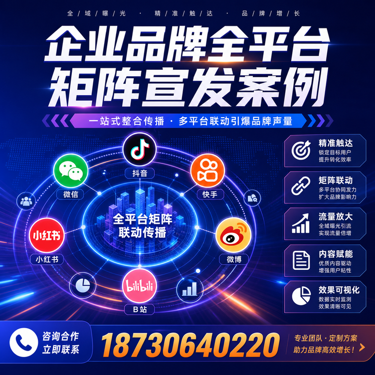 北京企业全平台自媒体品牌统一宣发落地案例